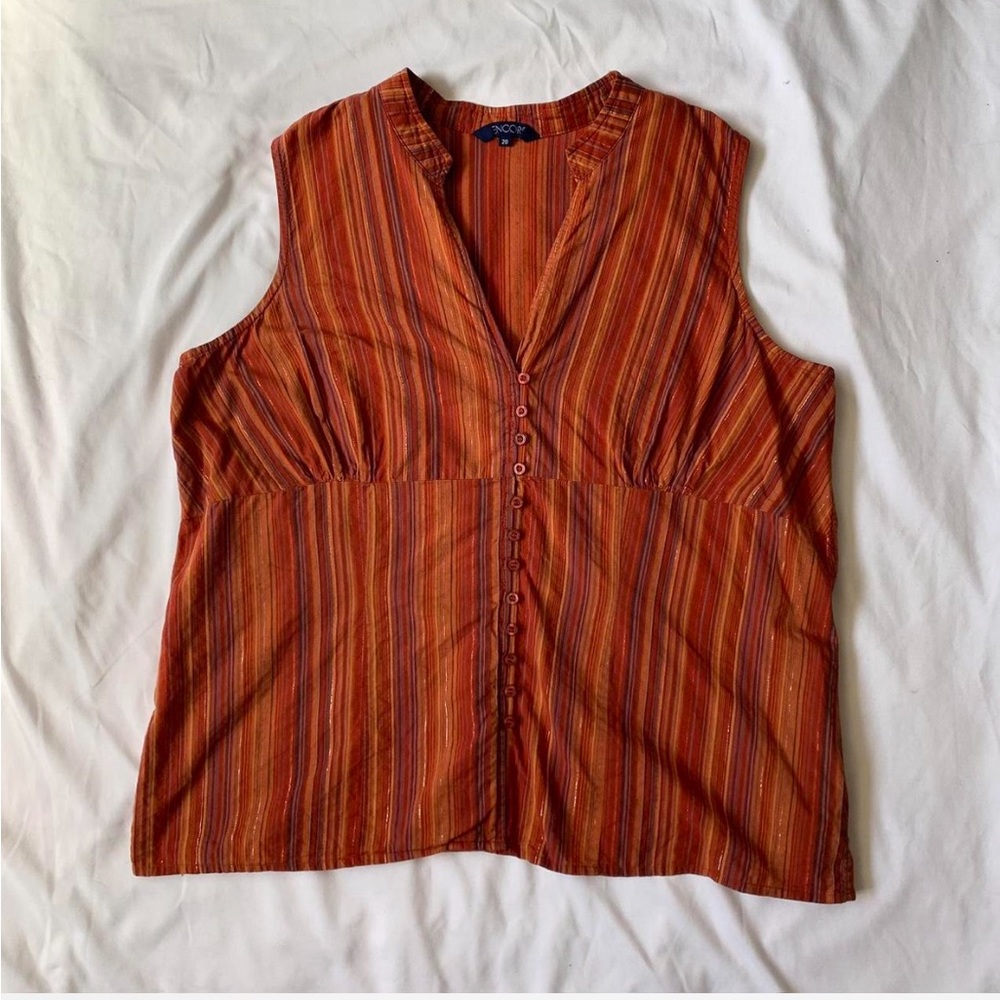 Encore Striped Tank Top
